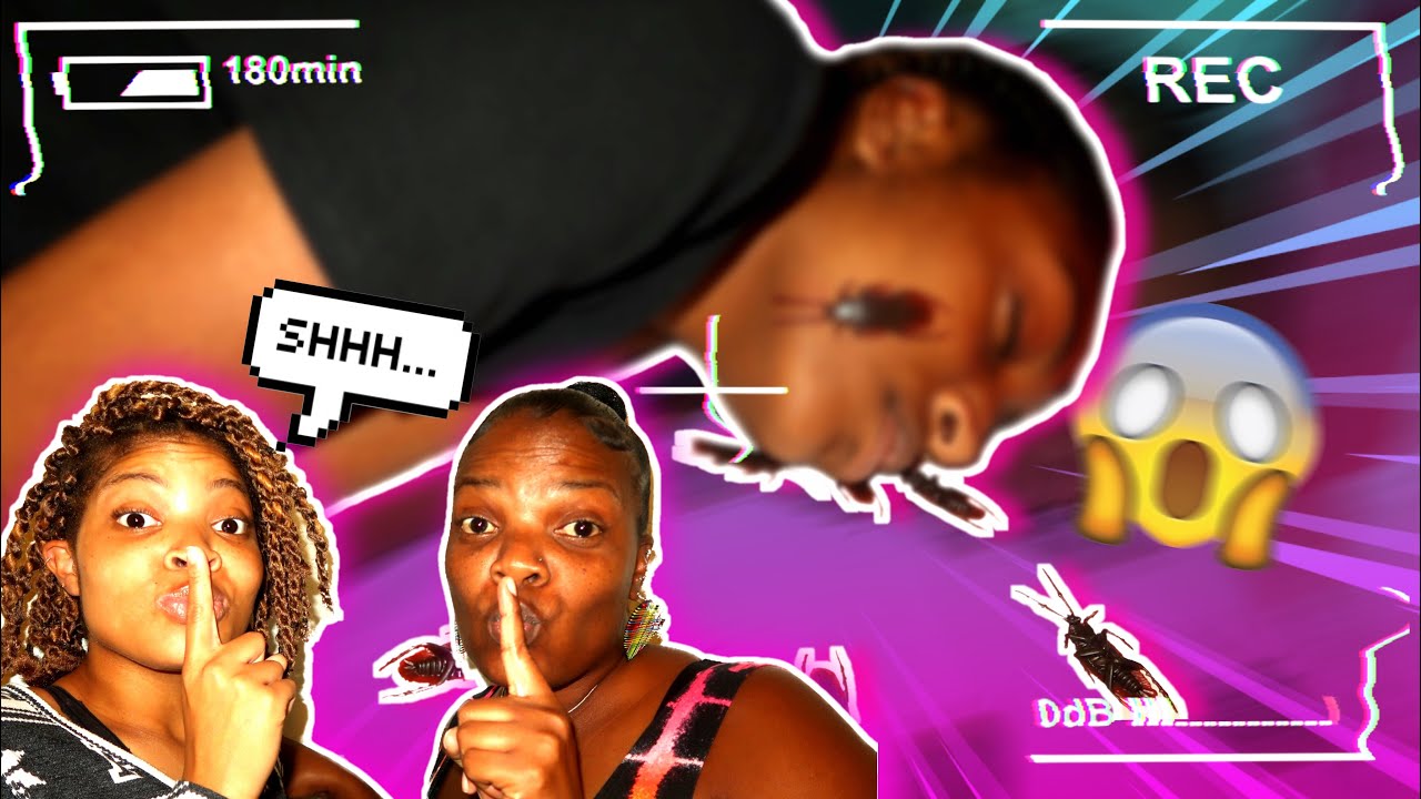 SCARING NYA WITH ROACHES PRANK | LO PLUS 3