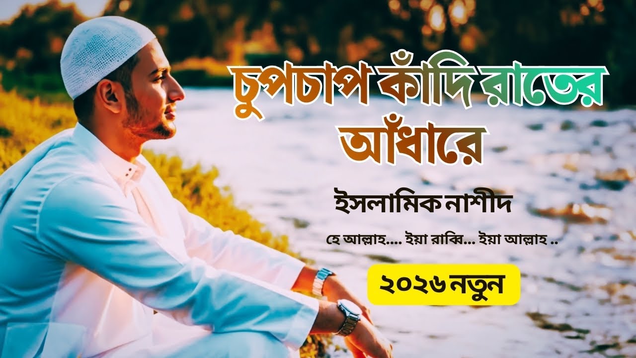 চুপচাপ কাঁদি রাতের আঁধারে | Emotional Islamic Nasheed | Dua & Prayer for Broken Heart”