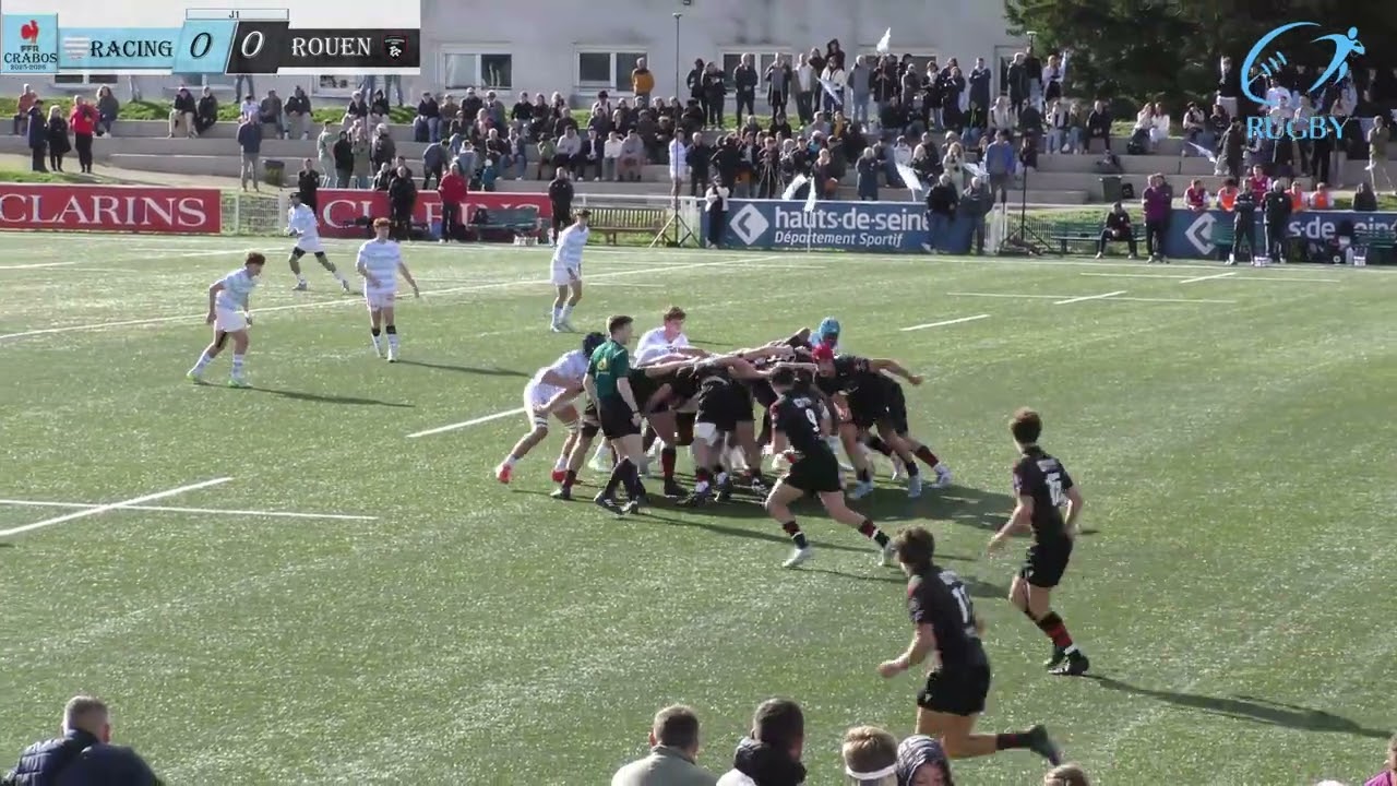 RACING vs ROUEN CHAMPIONNAT DE FRANCE ELITE CRABOS 2028-2026 J1 POULE 1