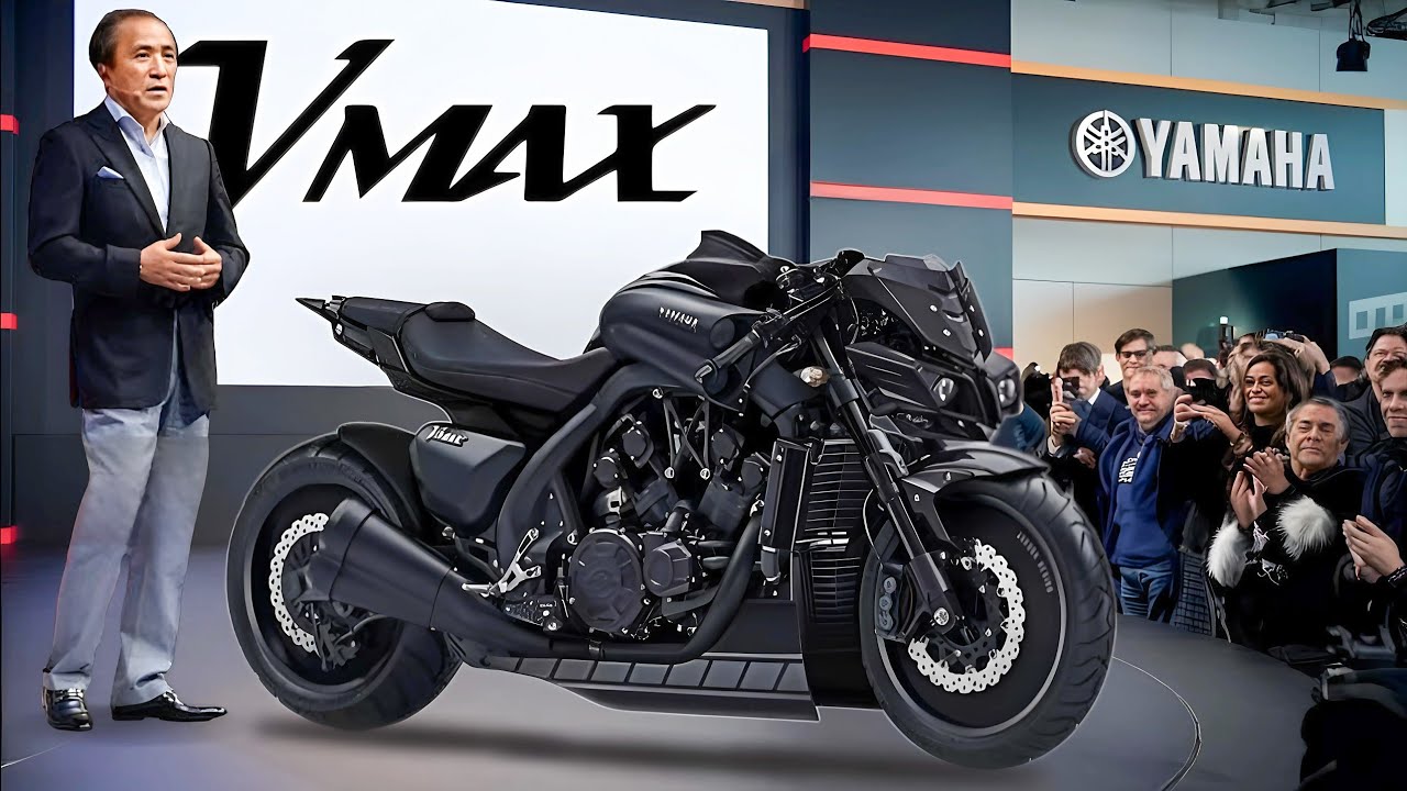 2025 NEW YAMAHA VMAX INTRODUCED!! A BOLD FUSION OF STEALTH AND POWER