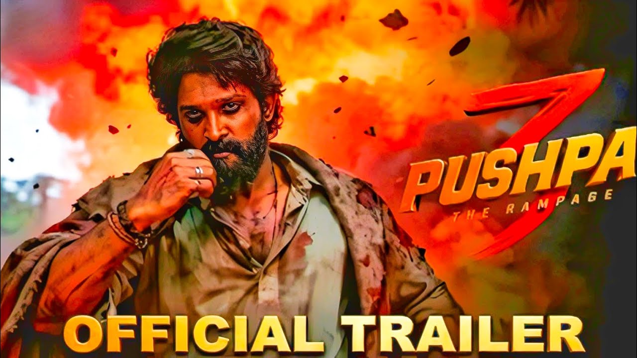 Pushpa 3 : The Rampage - Official Trailer | Allu Arjun | Vijay Deverakonda | Rashmika |Ai trailer