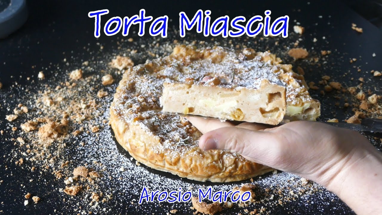 Torta Miascia il Dolce Tipico Del Lago Di Como