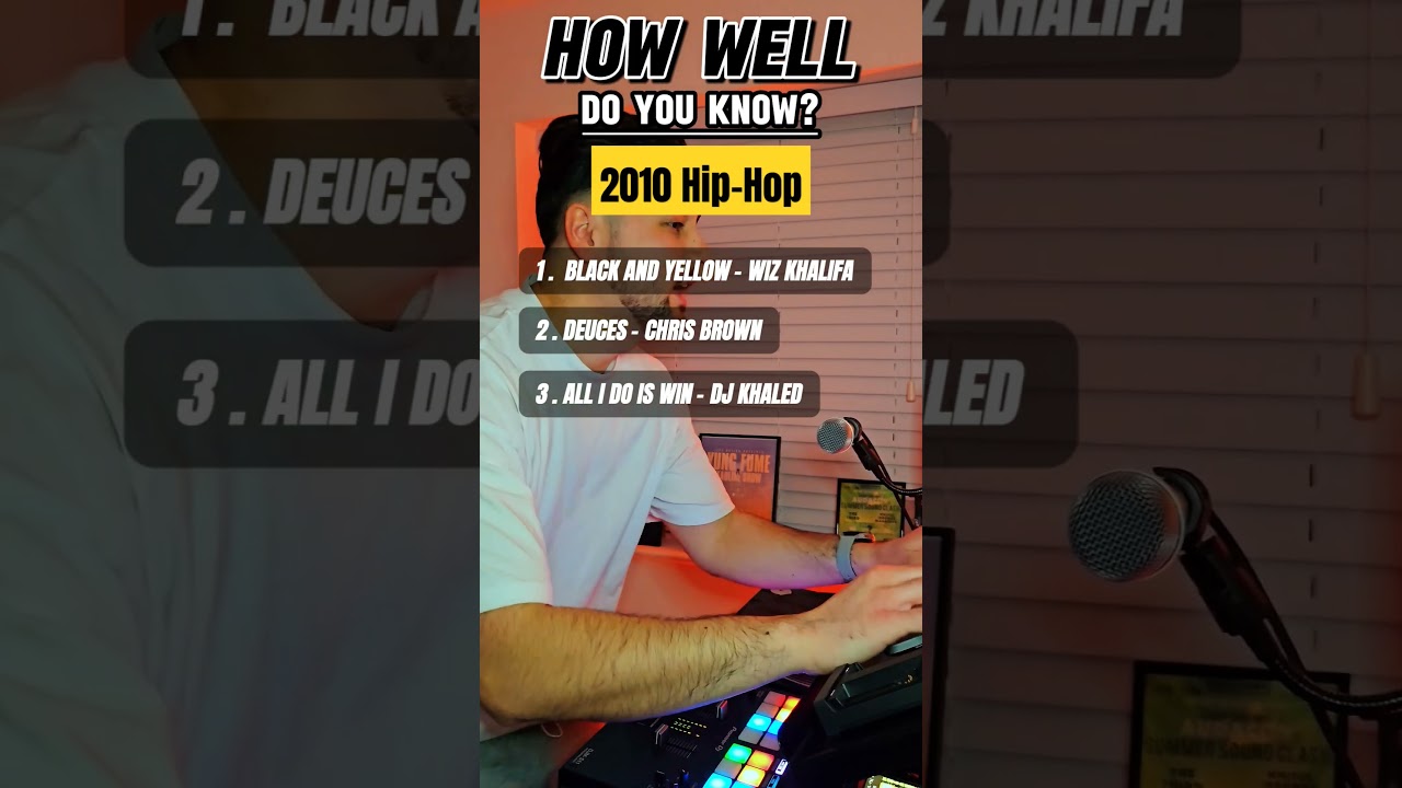 DO YOU REMEMBER ALL OF THESE 2010 HIP-HOP SONGS?! 👀 