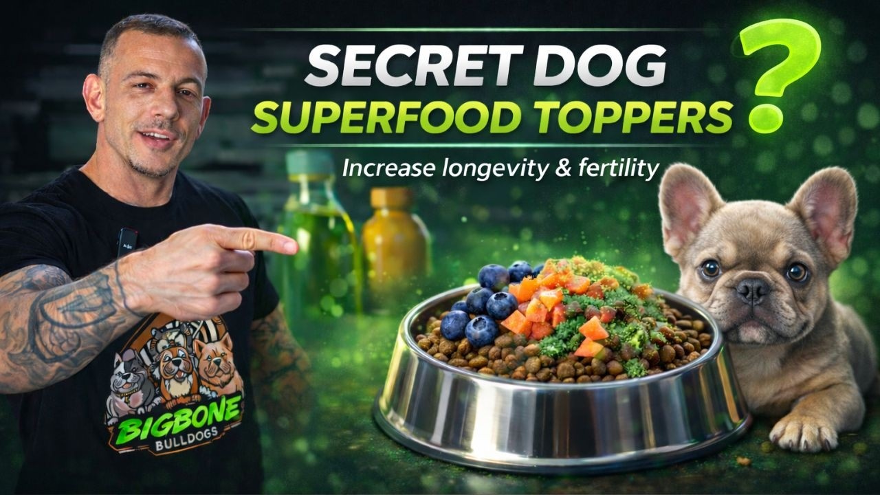 Extend your Dog’s life and boost your breeding program with these 13 super foods!