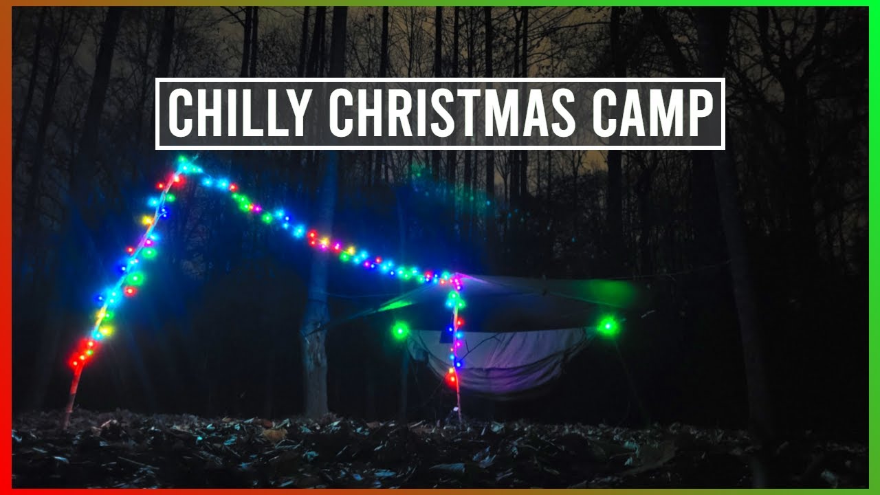 Chilly Christmas Camp | Alone in a Hammock