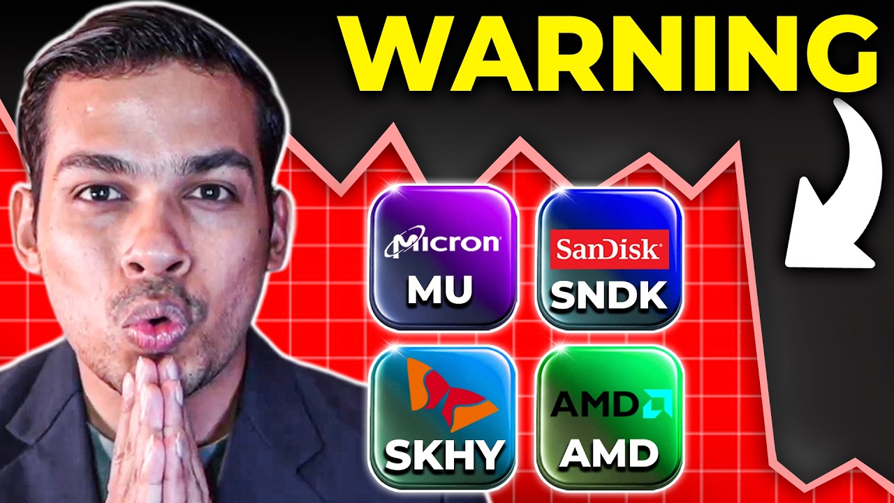 Тревожный сигнал по этим акциям (Micron, SanDisk, SK Hynix, Nvidia, AMD, Seagate, Western Digital...