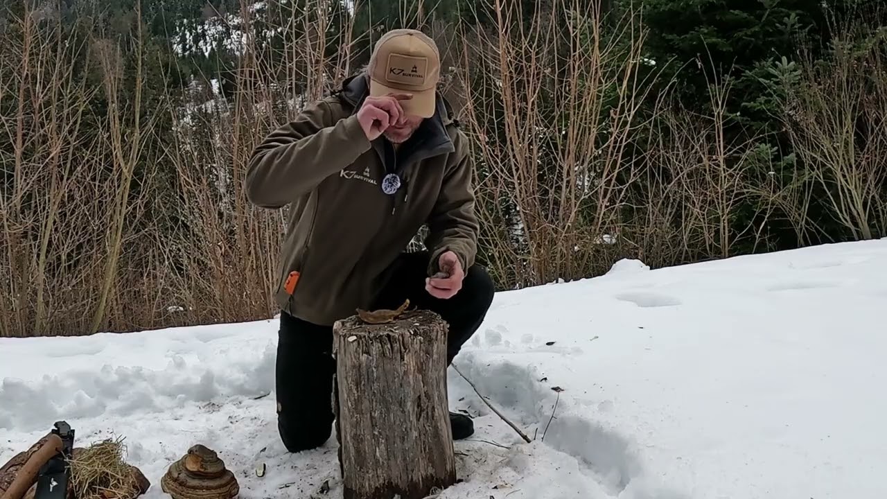 Feuer wie Ötzi – Urzeitliche Überlebenstechnik / Fire Like Ötzi – Ancient Survival Technique