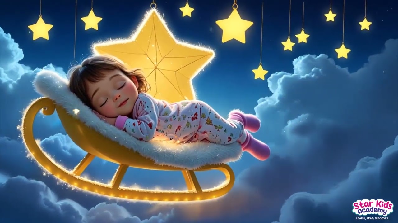 Beruhigende Schlaflieder f&uuml;r Babys 😴Sanfte Einschlafmusik f&uuml;r eine ruhige Nacht😴Star Kids Academy TV