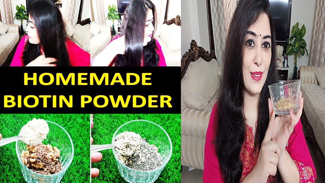 BIOTIN POWDER FOR HAIR, HOMEMADE BIOTIN कभी नहीं टूटेंगे बाल और नाखून SKIN रहेगी जवान,GROW HAIR FAST