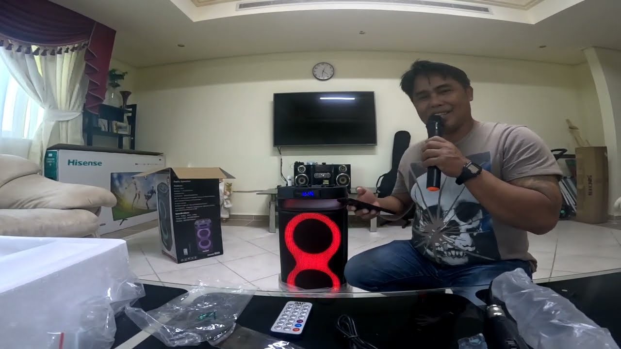 JVC Bluetooth Karaoke Speaker Testing | XS-N5222PB 800W PMPO