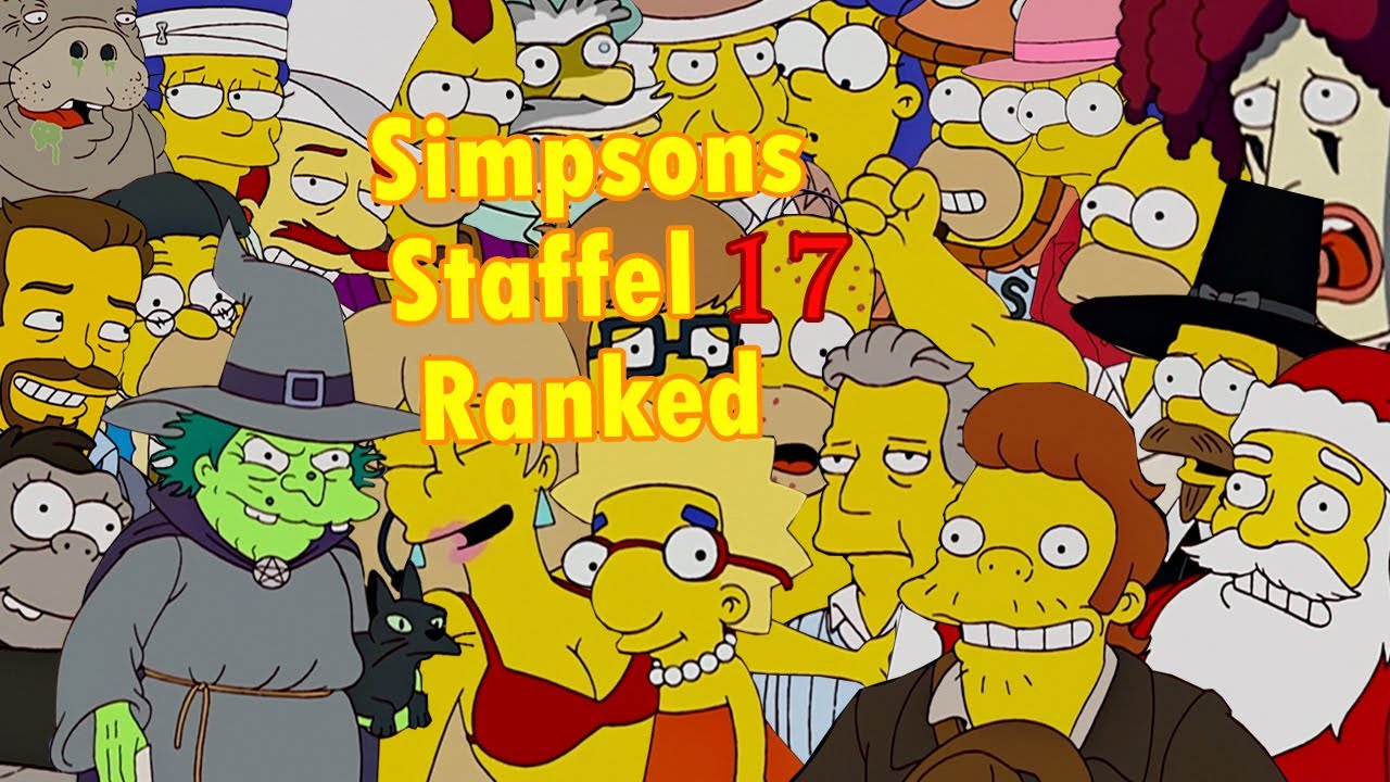 Simpsons Staffel 17 Ranked - Rakie mit e