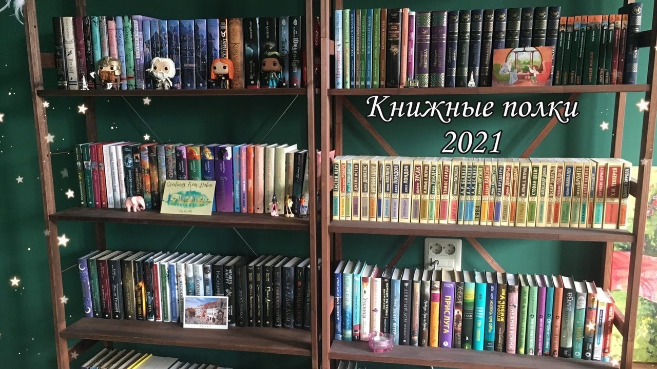 КНИЖНЫЕ ПОЛКИ 2021// Часть 2, классика и современная литература🦋