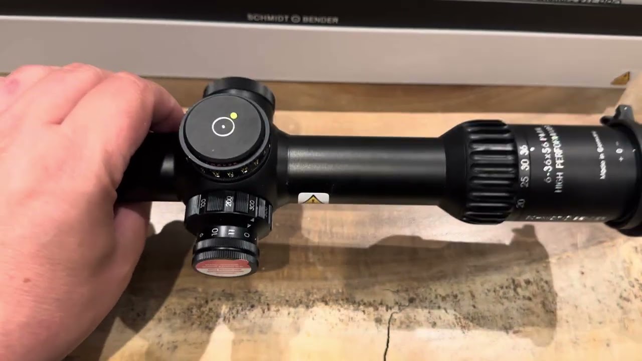 Unboxing Schmidt & Bender PMII 6-36x56