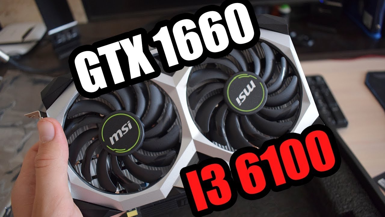 GTX 1660 + I3 6100 НЕМНОГО BOTTLENECK'а (Тест в 9 играх)