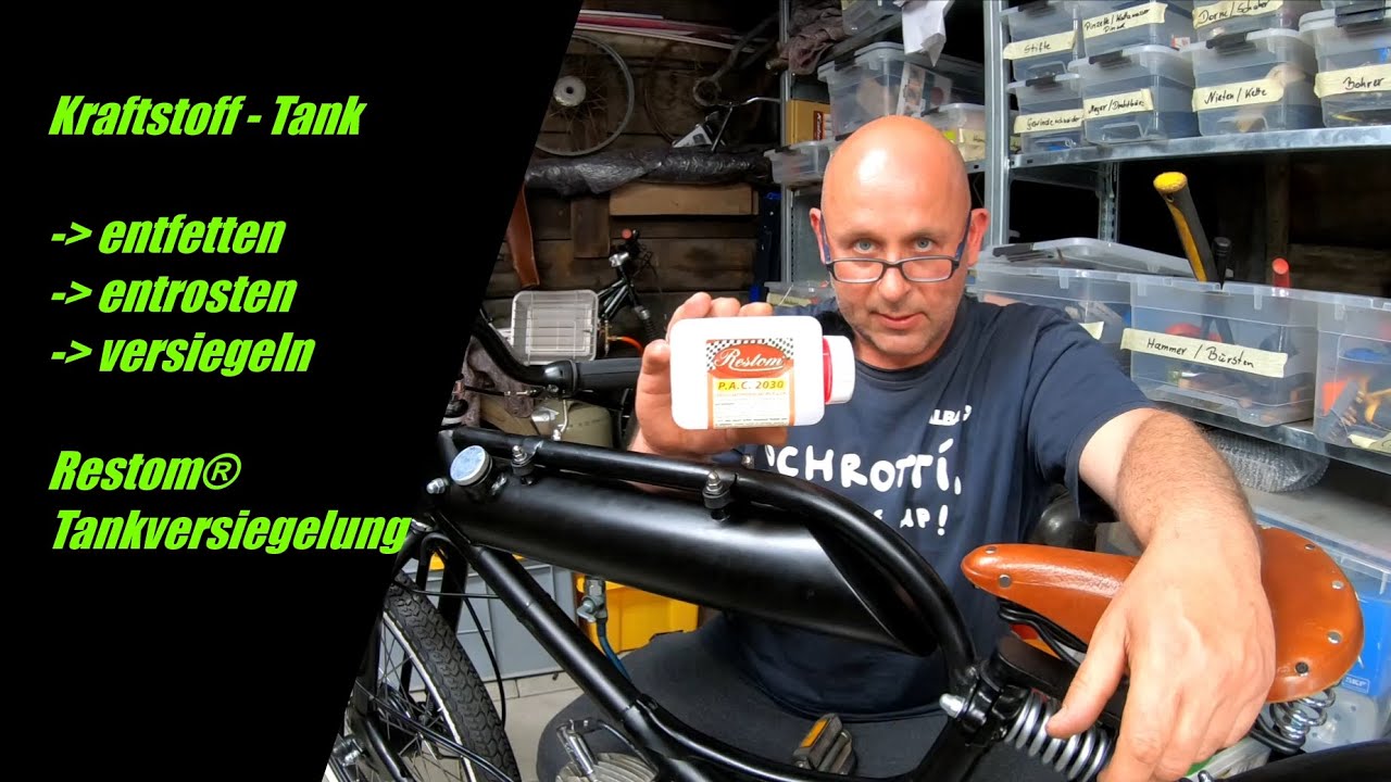 Restom&reg; Tankversiegelung  | entfetten | entrosten | versiegeln | beschichten