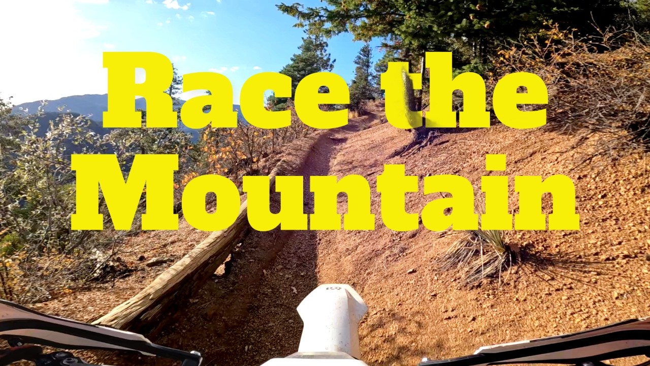 Race the Mountain! Captain Jacks STRAIGHT OUT Time Attack Dirt Biking Colorado Springs TIME ATTACK!