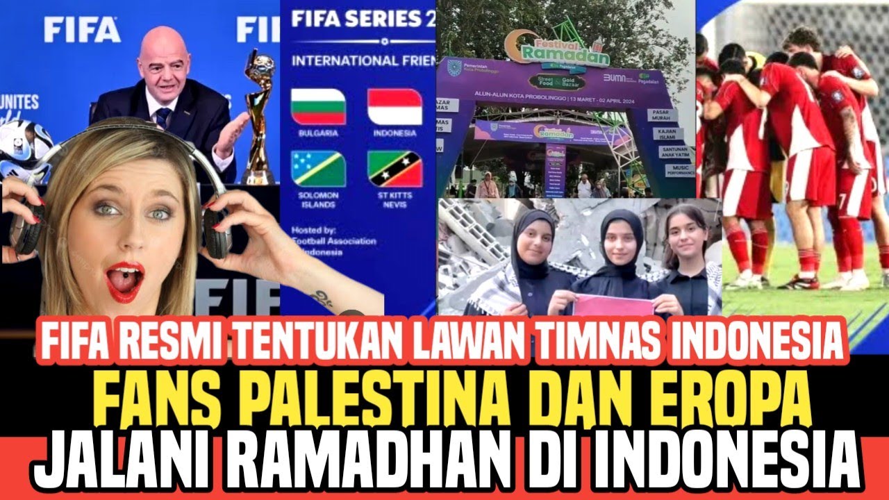 FIFA serukan Tim piala dunia 2026 nonton FIfA series di Indonesia,Fans Eropa dan Palestina Takjub