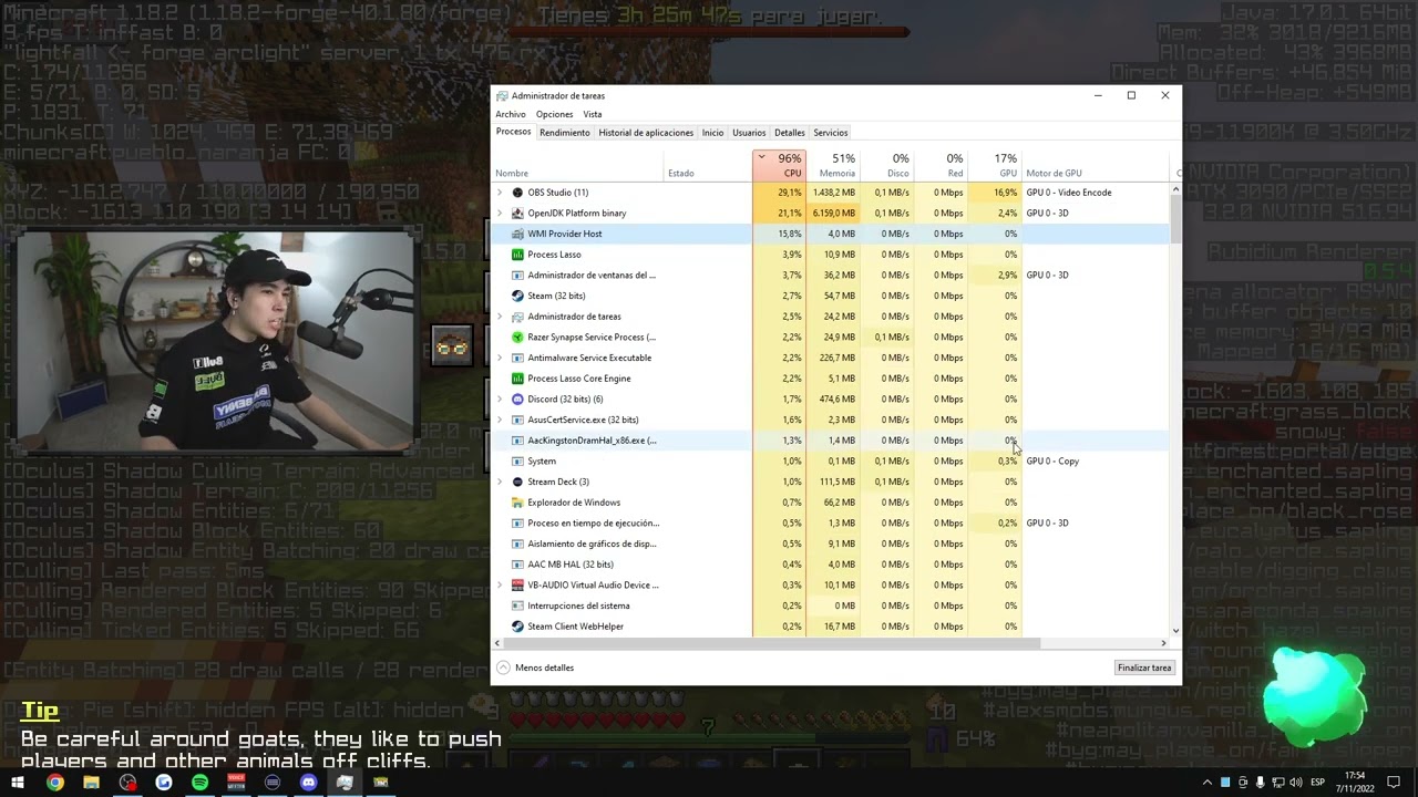 SPREEN DESCUBRE QUE LE ESTAN MINANDO BTC EN SU PC