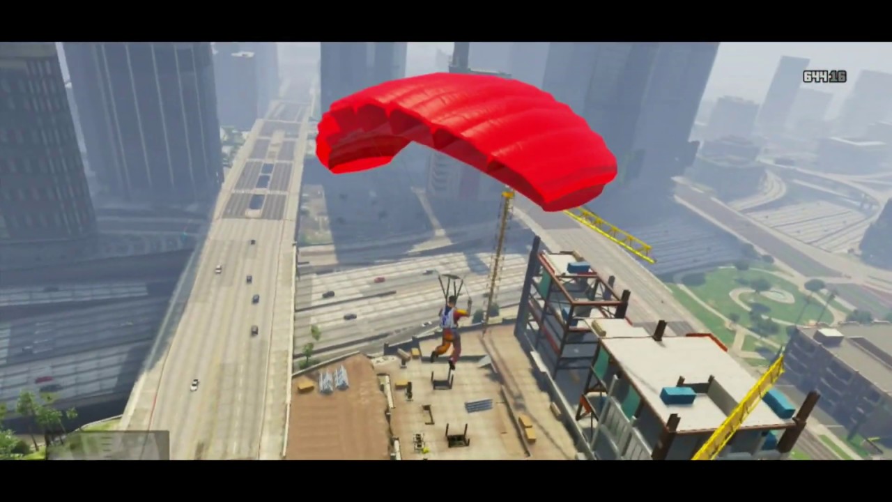 GTA 5 Franklin parachute mission