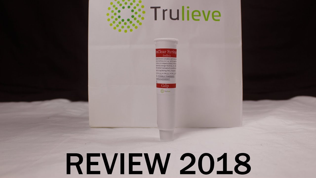 Trulieve Grand Daddy Purple TruClear Review 2018