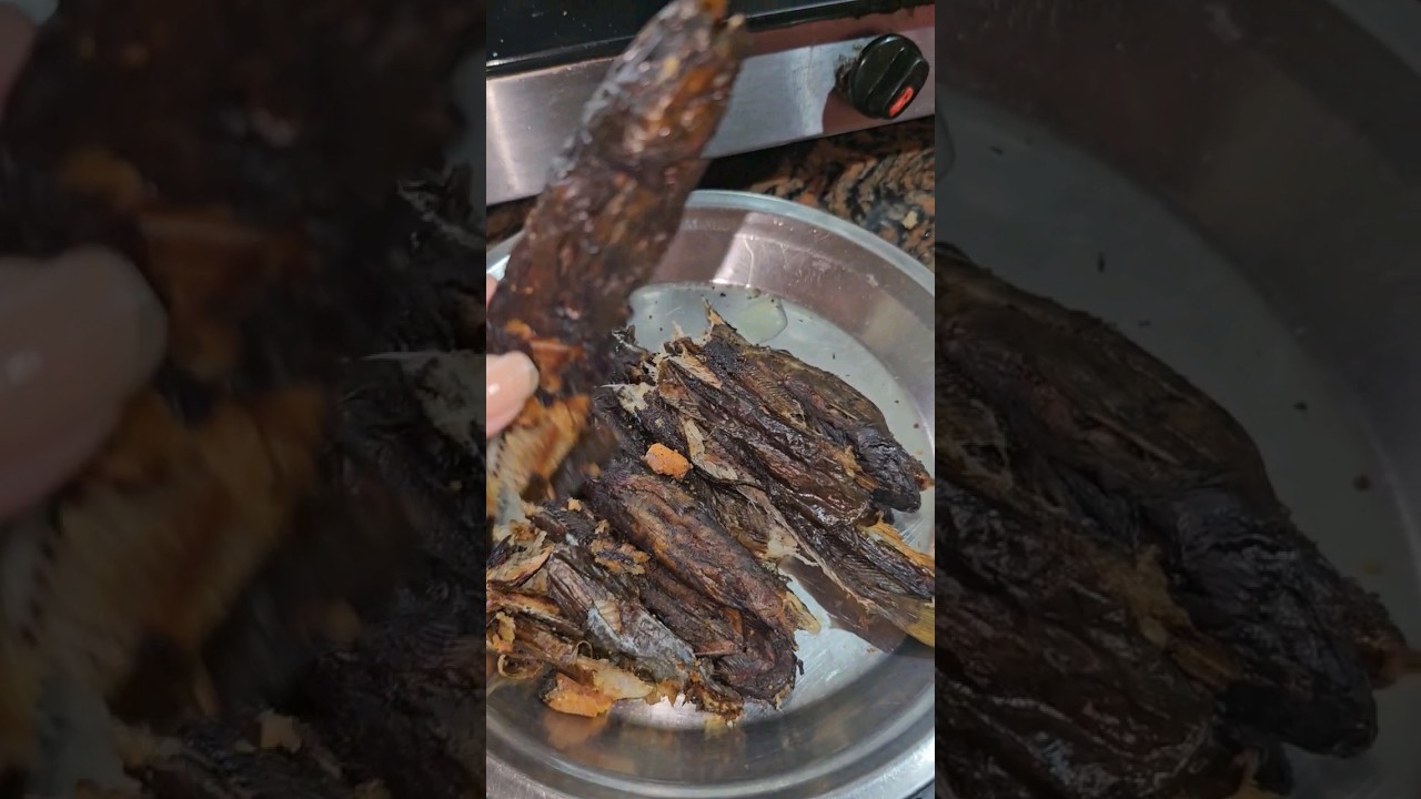 dried local river fish curry  #arunachalpradesh #tribalfood #localcuisine
