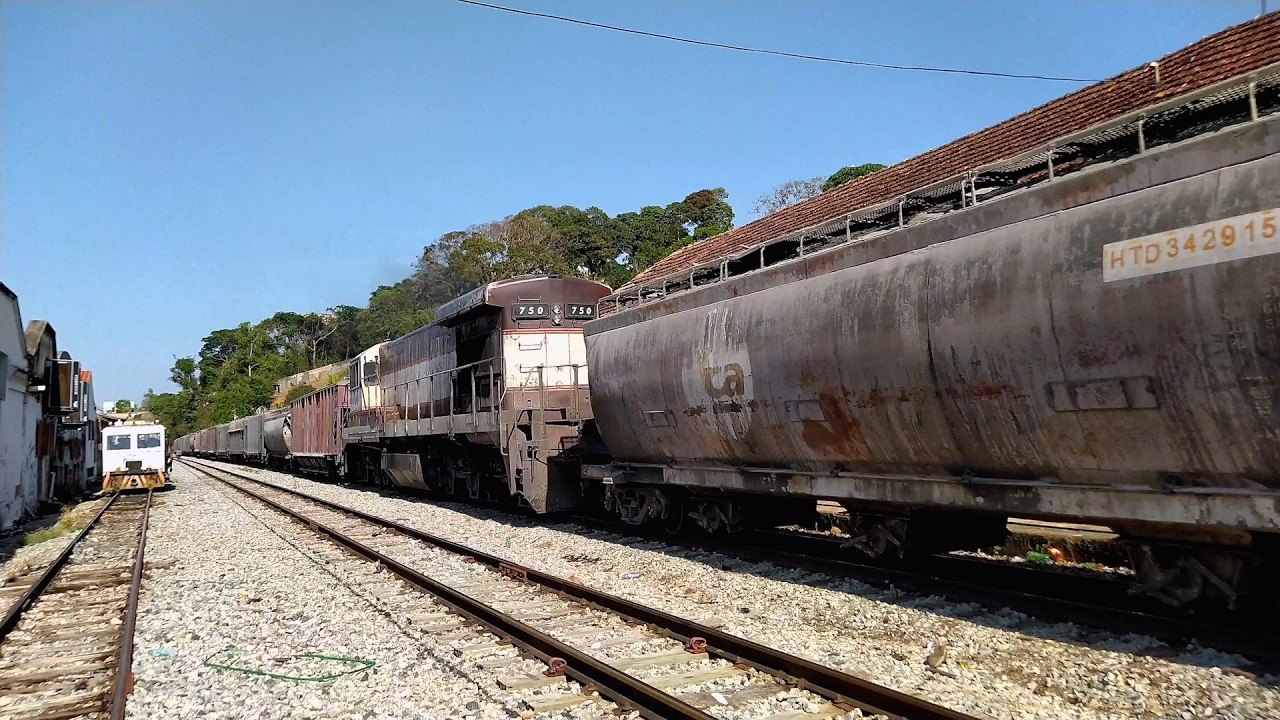 E O TREM CHEGOU!! ACOMPANHE A PASSAGEM DOS TRENS PELA ROTA DO CALCÁRIO EM PERDÕES