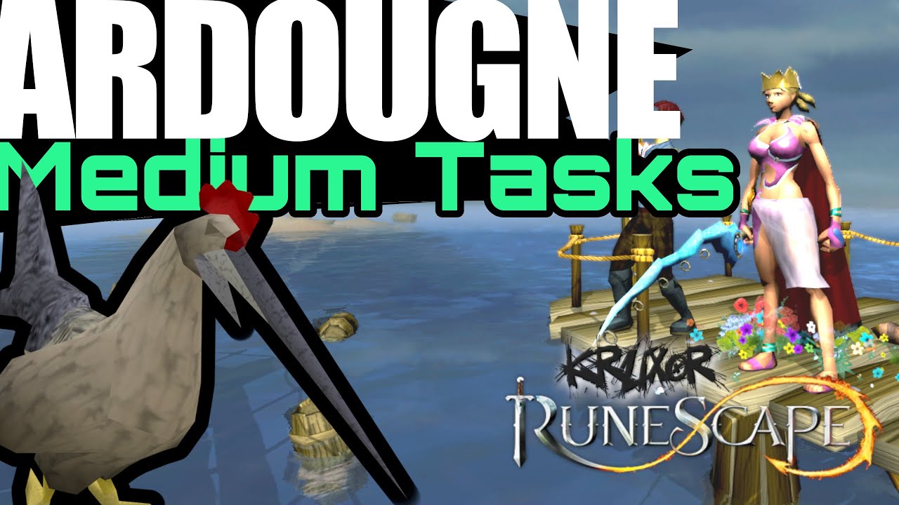 Ardougne - Medium Area Tasks - Optimal Order 2025 in RuneScape 3