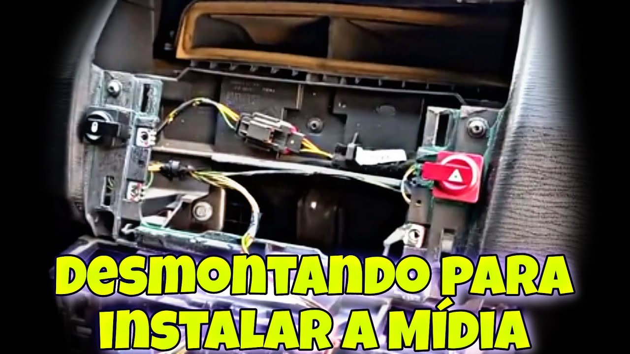 COMO DESMONTAR O PAINEL PARA INSTALAÇÃO DA MULTIMÍDIA CITROEN C4