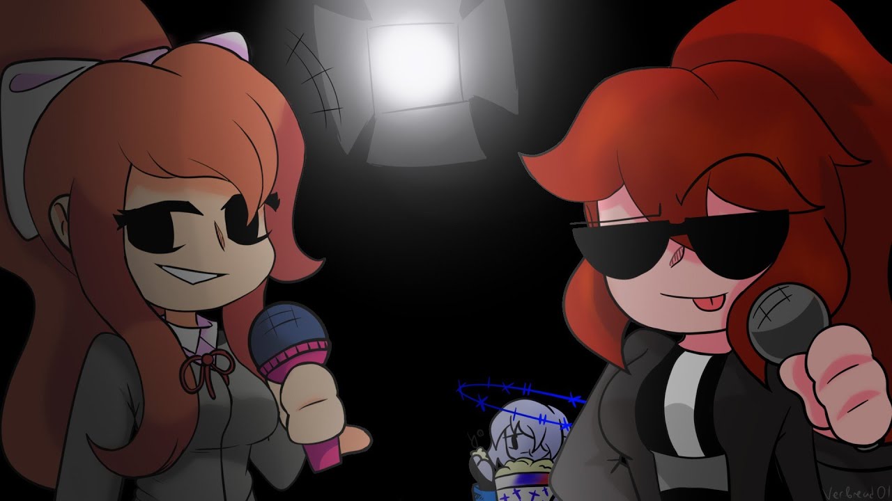 Friday Night Funkin' Tactie Meets Monika - FNF Epiphany, But Tactie Sings it (FNF Monika Vs. Tactie)