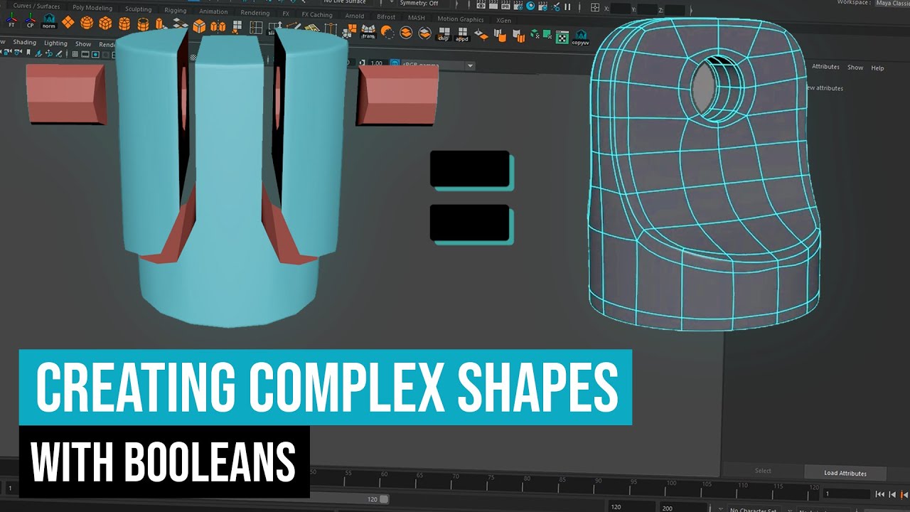 Clean Booleans in Maya