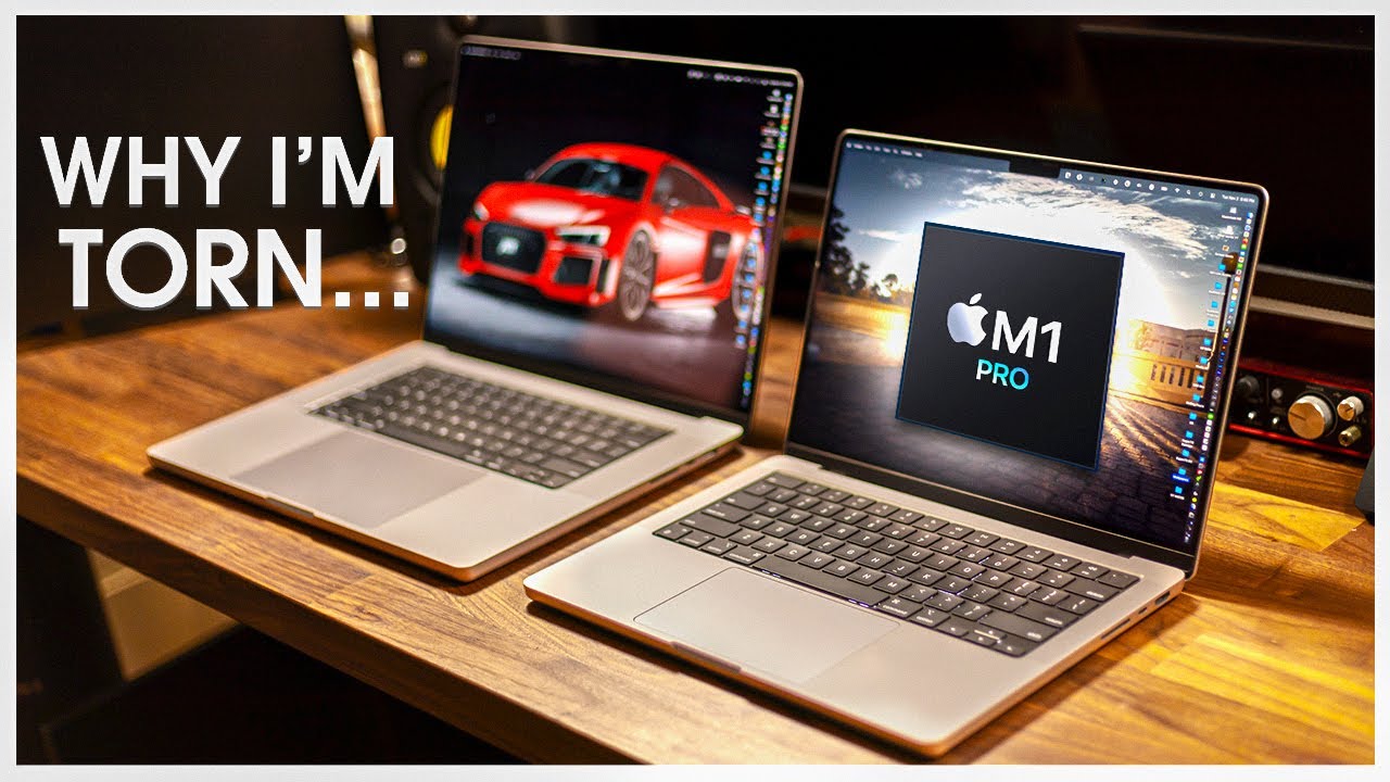 I'M TORN!? M1 MacBook Pro 14 inch vs MacBook Pro 16 inch TOUGH DECISION!