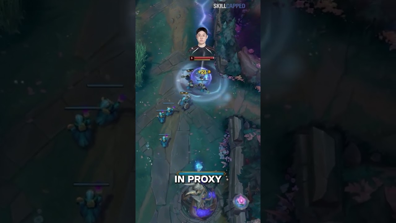 Zeus NEW Wave Control Technique! #leagueoflegends