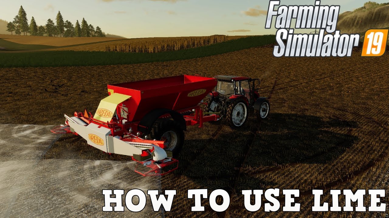 Farming Simulator 19 How to use Lime