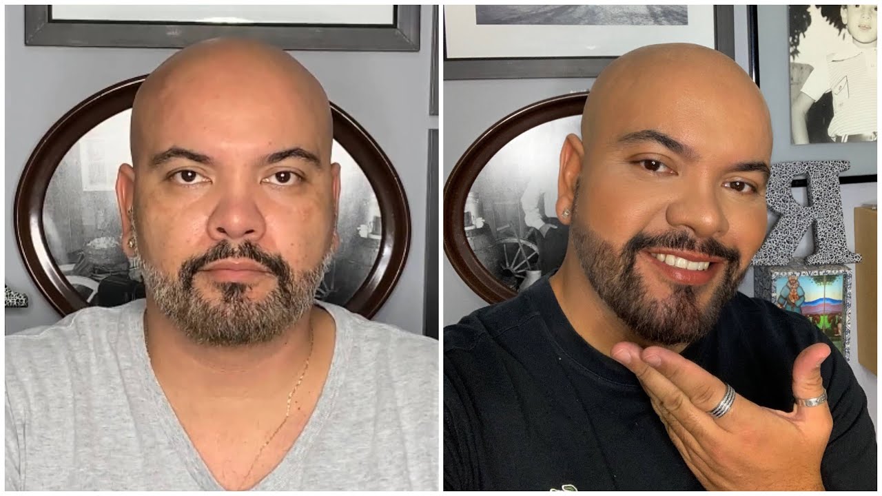 Como Pintar a Barba em Casa!!!! Super Fácil!!!!!