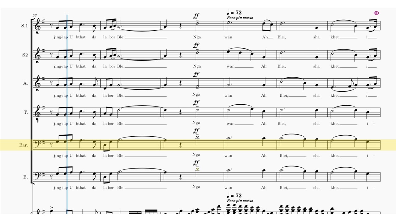 And Can it be? (Khasi) - TENOR Practice Track| SATB Choir Rehearsal. 