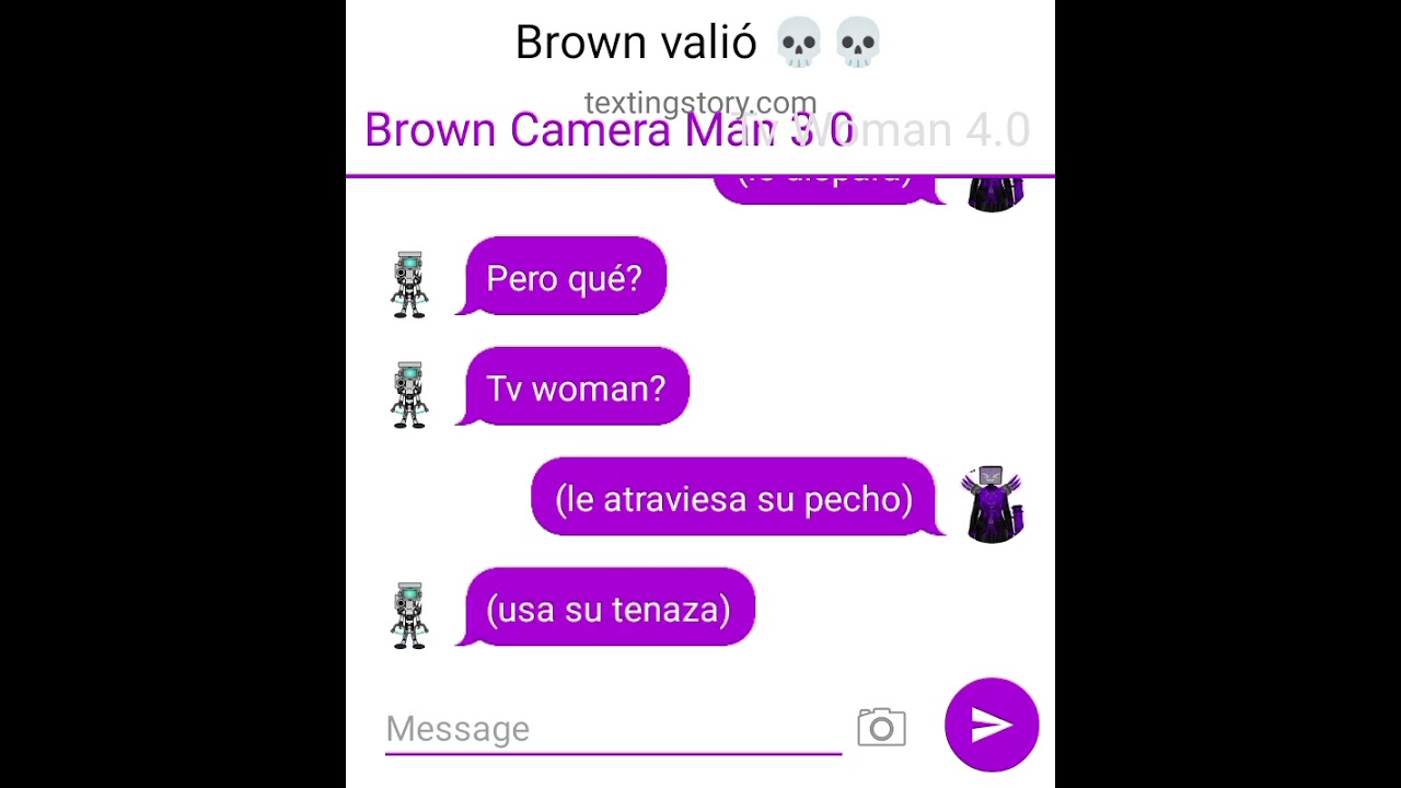 Brown x CamWoman💙 SpeakerWoman❤️ y Pencillwoman?💚 capitulo 4 parte 2/2 