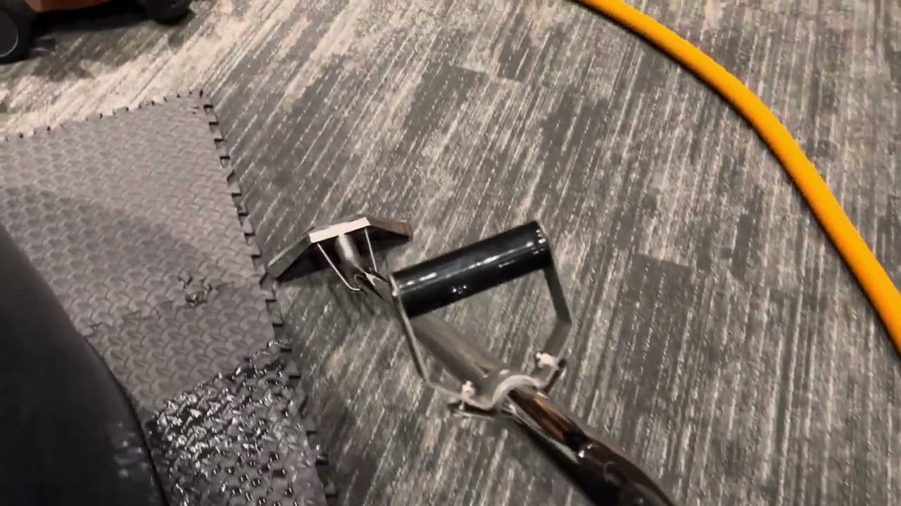 Vacuuming up water with the Ridgid 16 gallon