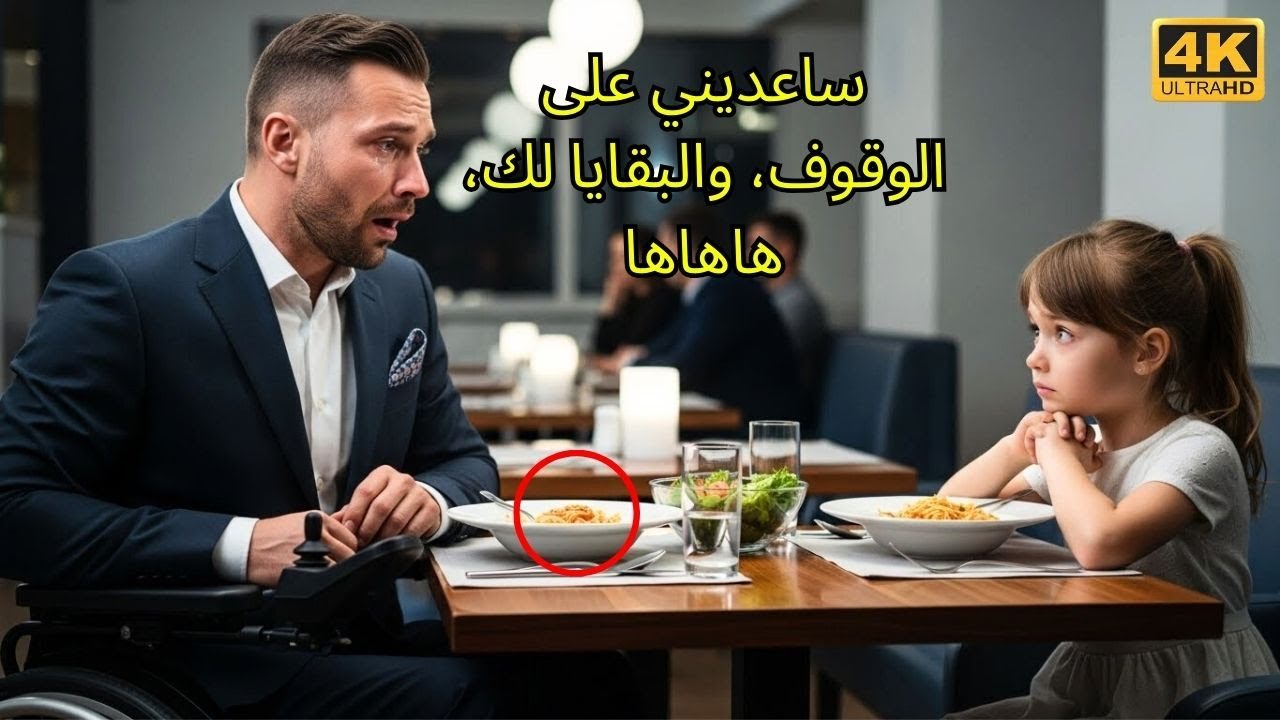 طفلة تطلب بقايا طعام فتغيّر حياة رجل ثري بهدوء مؤثر