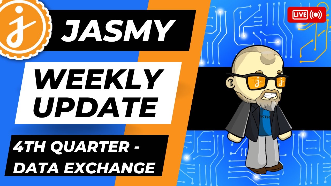 Jasmy Weekly Update - 4th Quarter Data Exchange