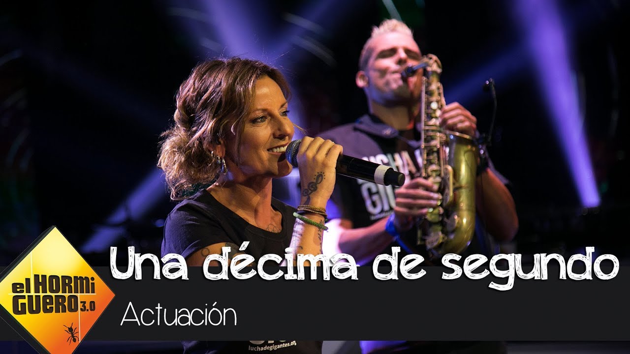 Emilio Aragón, La Mari de Chambao y Gibert al saxo tocan 'Una décima de segundo' - El Hormiguero 3.0