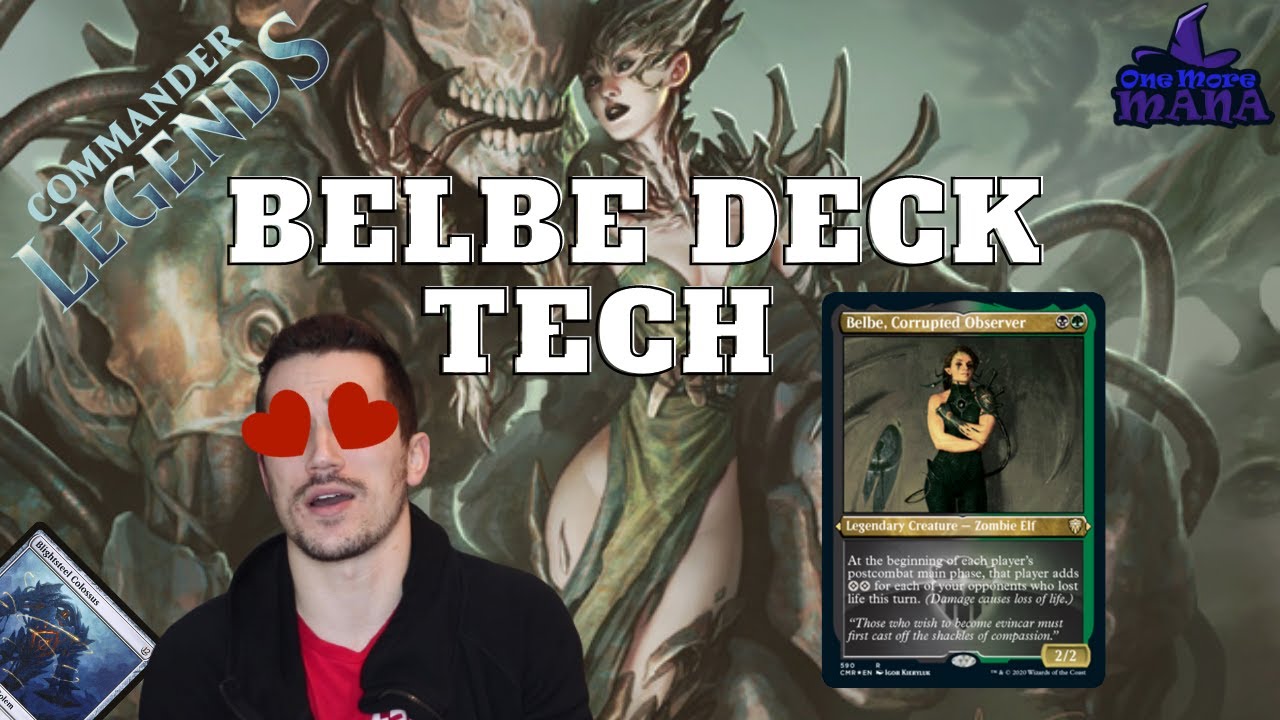 Белбе, колода «Повреждённый наблюдатель», технология | Magic: the Gathering Commander