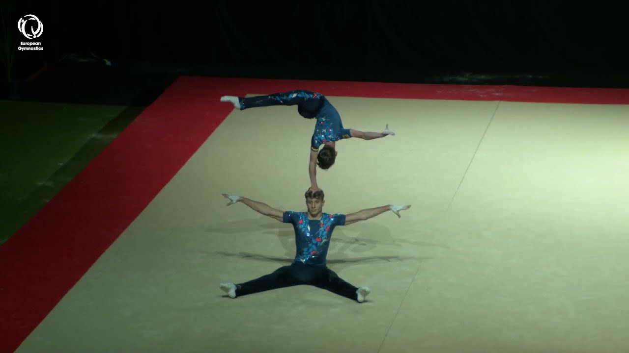 Tobias VITERA & Albrecht KRETZSCHMAR (GER) - 2021 Acro junior European bronze medallists, MP Balance