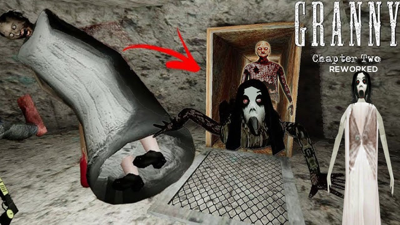 HARDEST GRANNY ESCAPE EVER | GRANNY TWO REWORKED | GAME TOWN