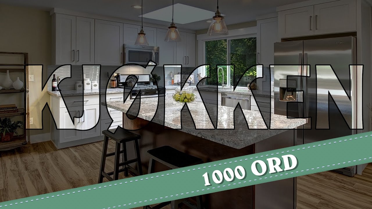 1000 Ord - Kjøkken