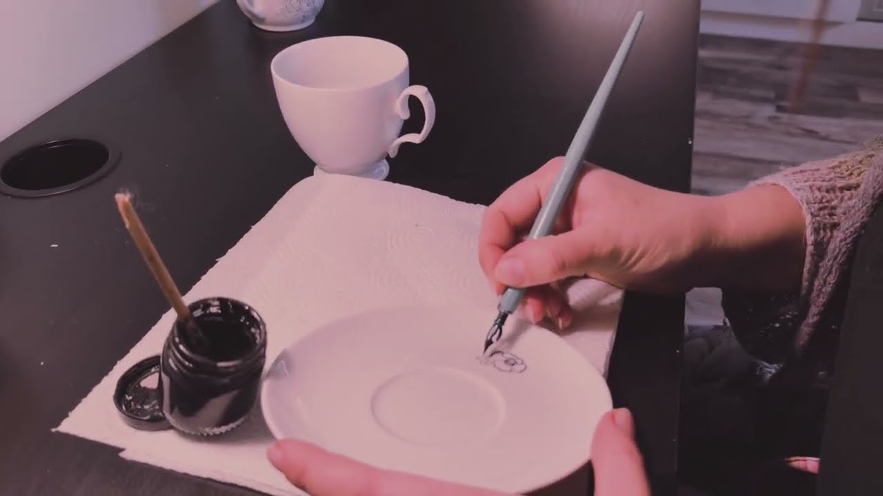 Ludowe - Cyfrowe_ Polne kwiaty na porcelanie