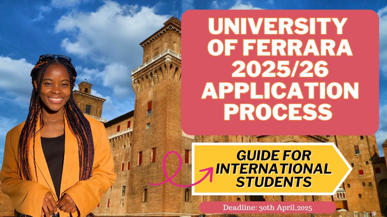 UNIVERSITY OF FERRARA 2025 APPLICATION PROCESS| TUITION, SCHOLARSHIPS| STUDY IN ITALY 2025