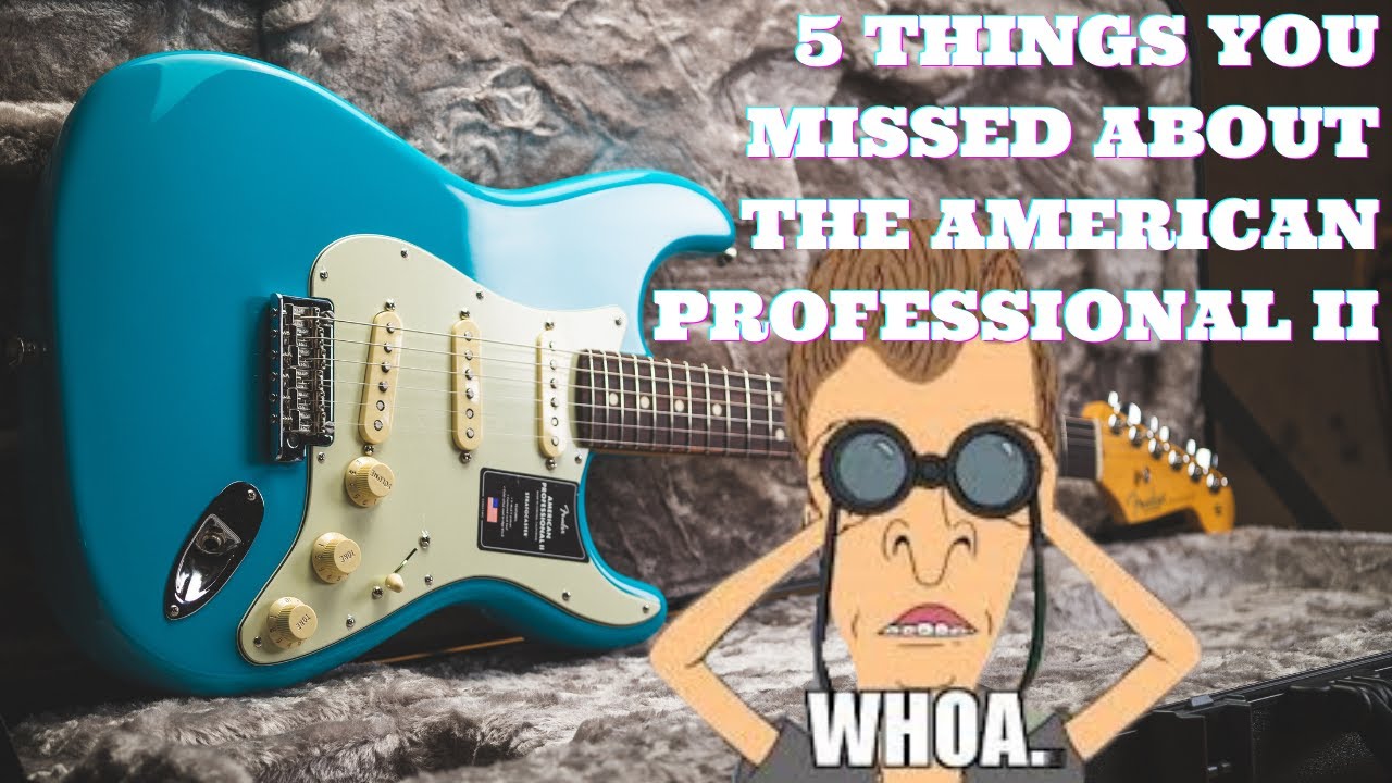 5 Badass things you missed about the 2020 American Professional II Stratocaster from @fender