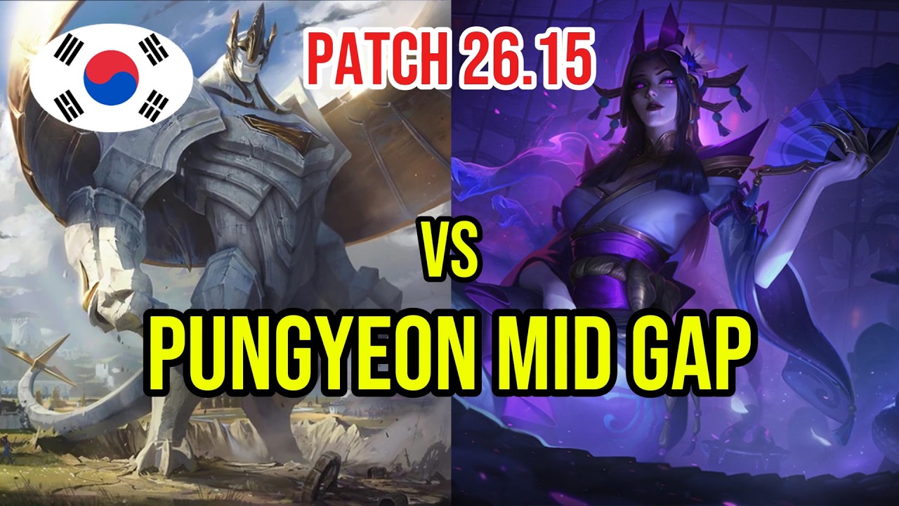2566 LP Galio Mid vs Cassiopeia | BRO Pungyeon | KR Server | Patch 25.16
