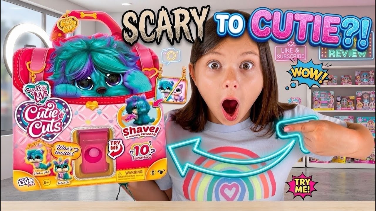 The CUTEST Rescue Mission EVER! Scruff a Luvs Cutie Cuts!