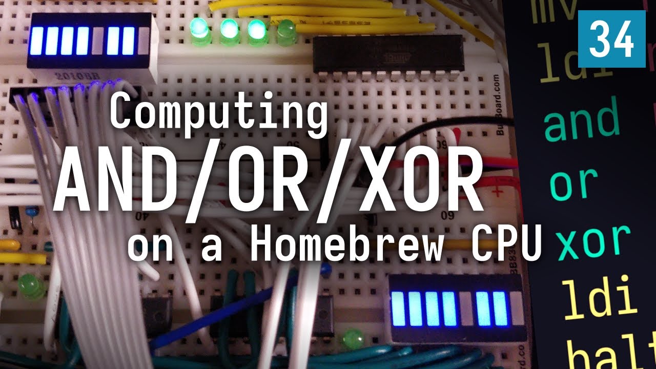Doing Boolean Algebra on My CPU – Superscalar 8-Bit CPU #34